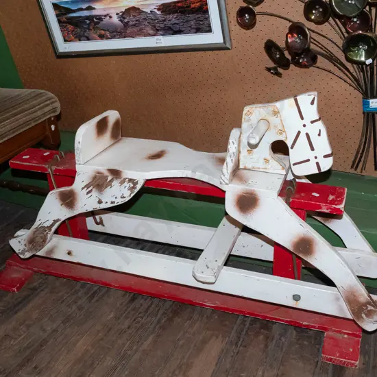 child's rocking horse