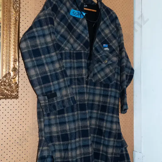 Egmont checked bush shirt - size unknown