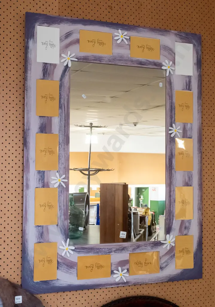 wall mirror with 14 photo frames around outside H1060 W780 Image 1++