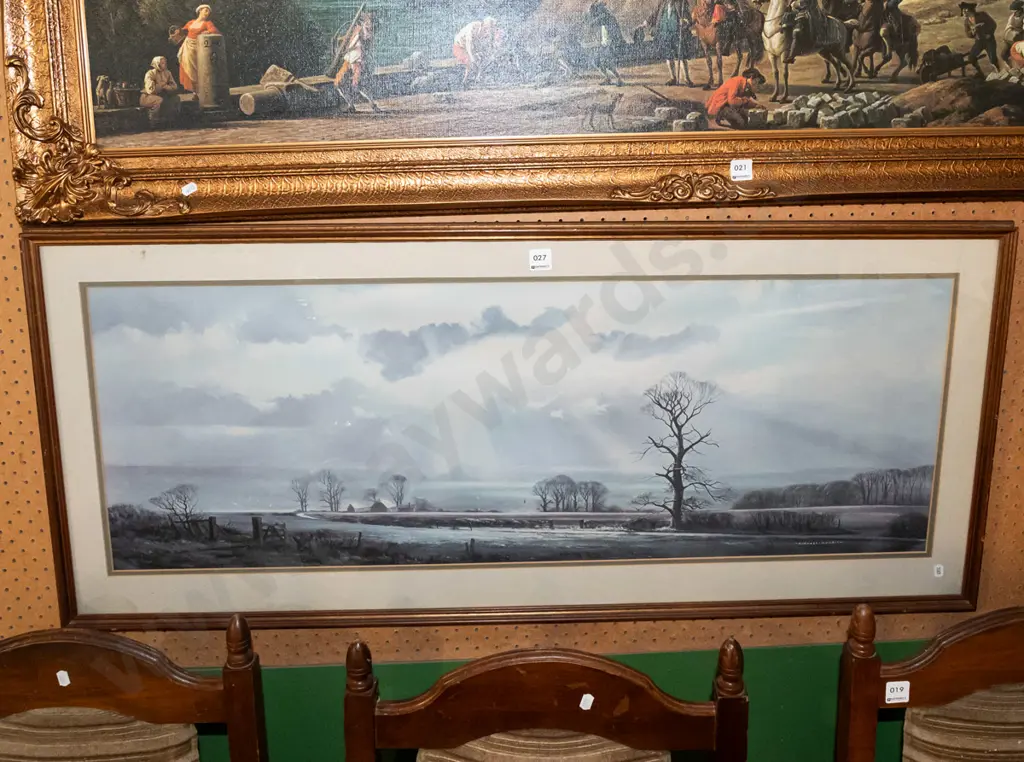 framed Michael Morris print - landscape Image 1++