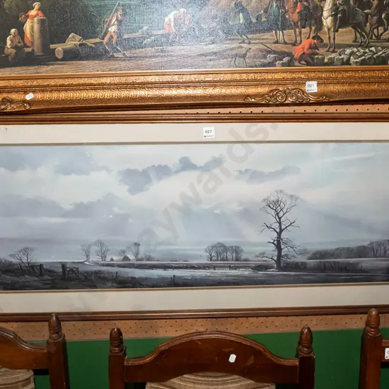 framed Michael Morris print - landscape