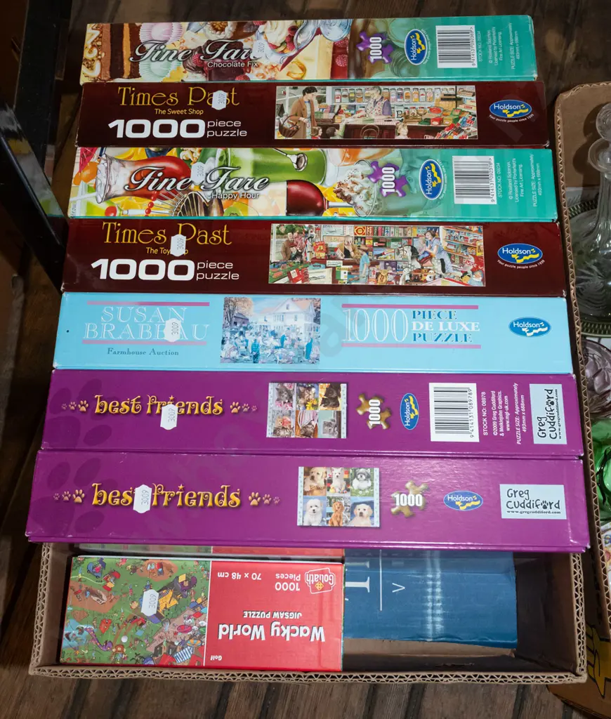 box of puzzles Image 1++