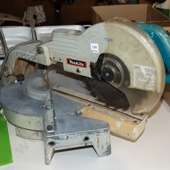 small Makita compound mitre saw