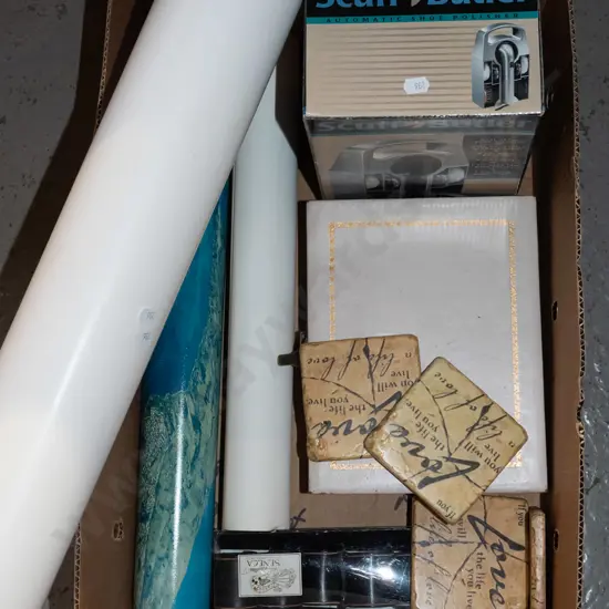 box; poster prints, posters, jewellery box etc