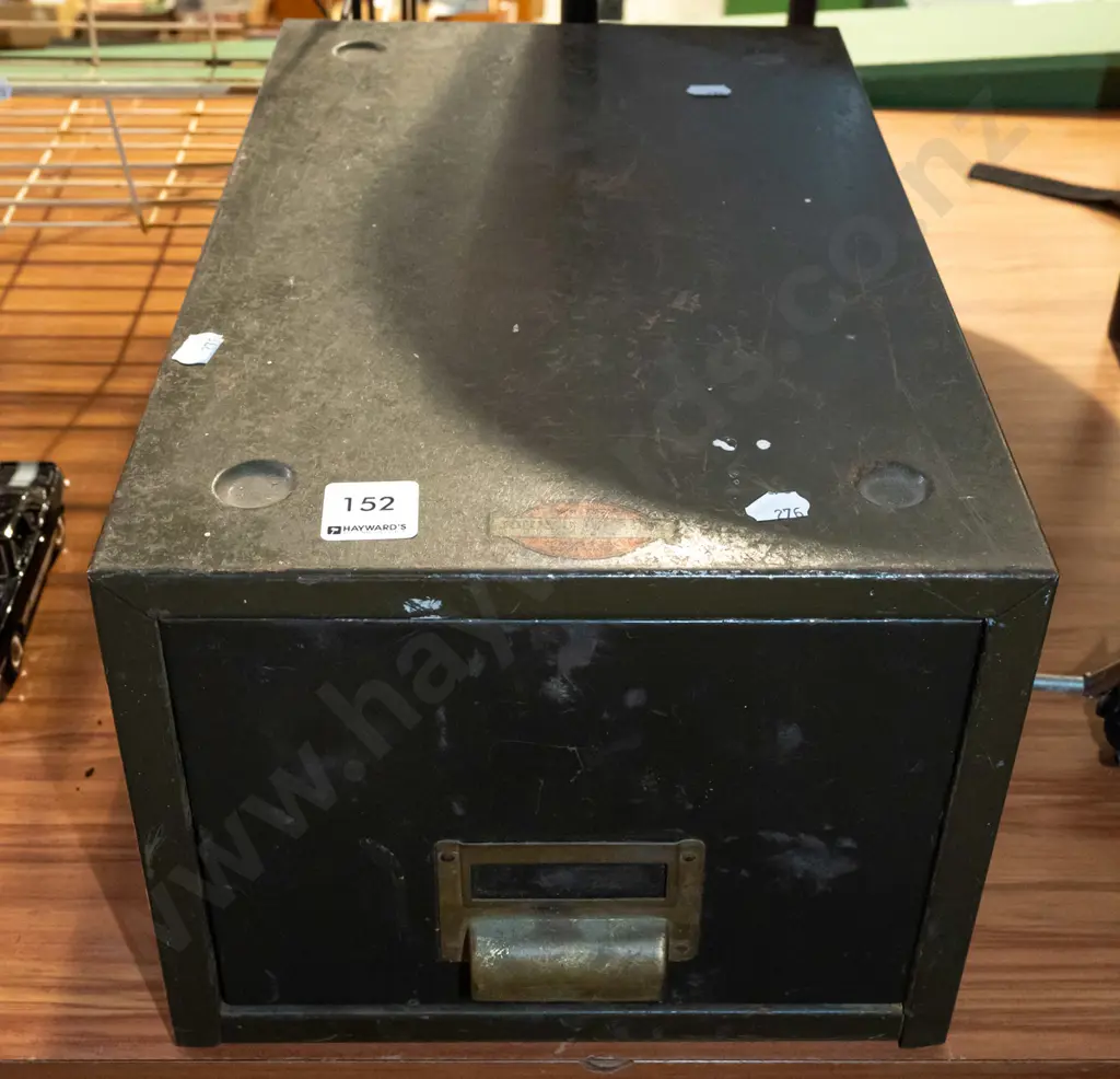 vintage single drawer filing cabinet Image 1++