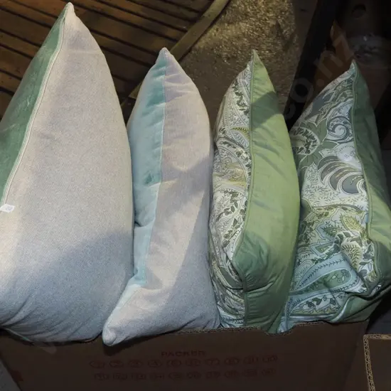 box of cushions