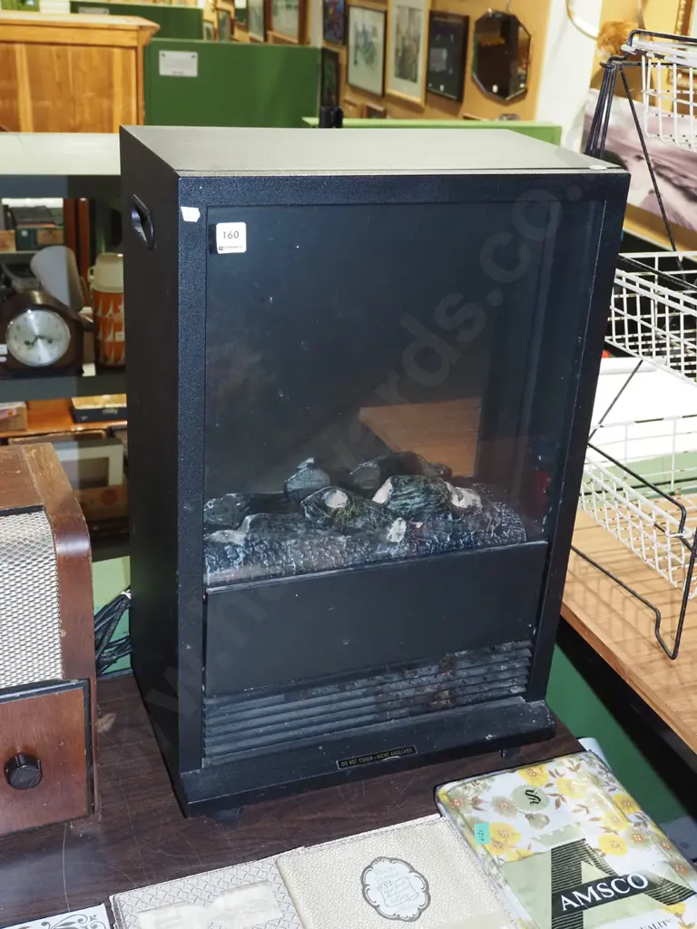electric faux log fire Image 1++
