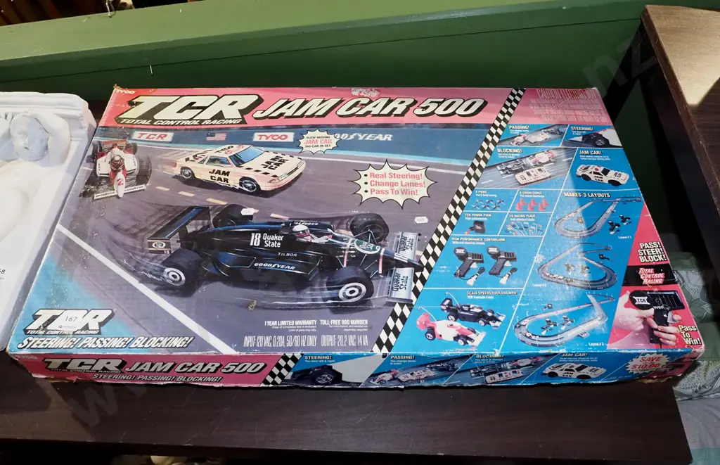 TCR Jam Car slot car - as is no returns Image 1++