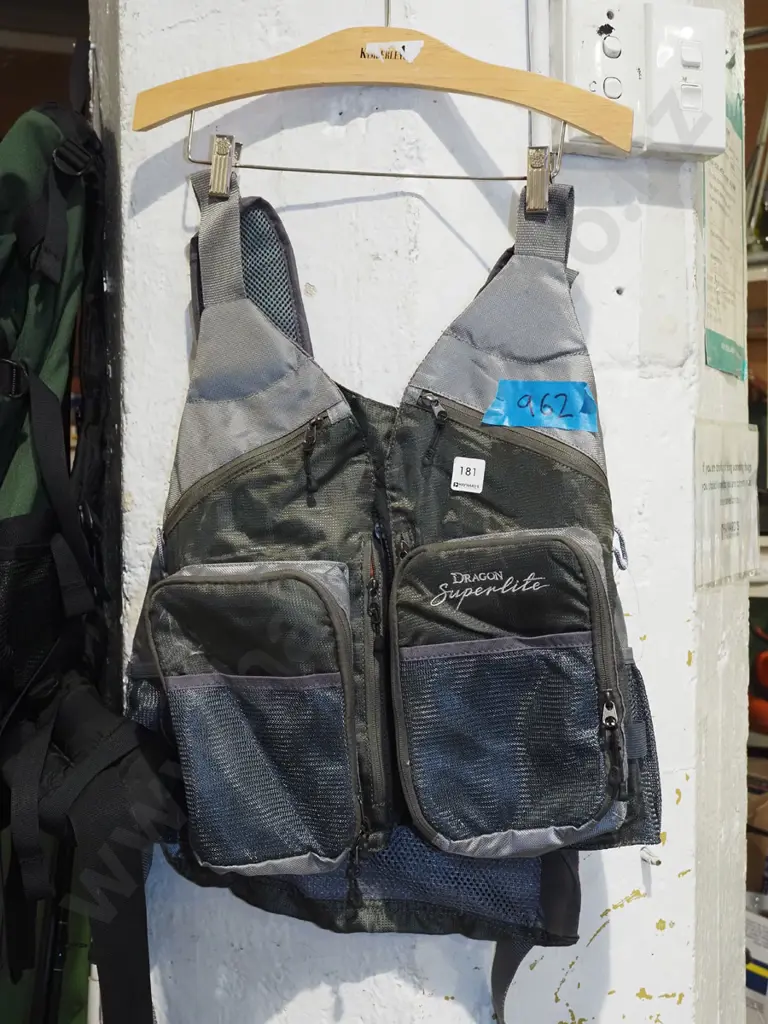 Dragon Superlite fly fishing vest Image 1++