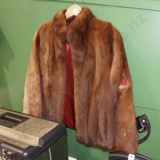 ladies small faux fur cape
