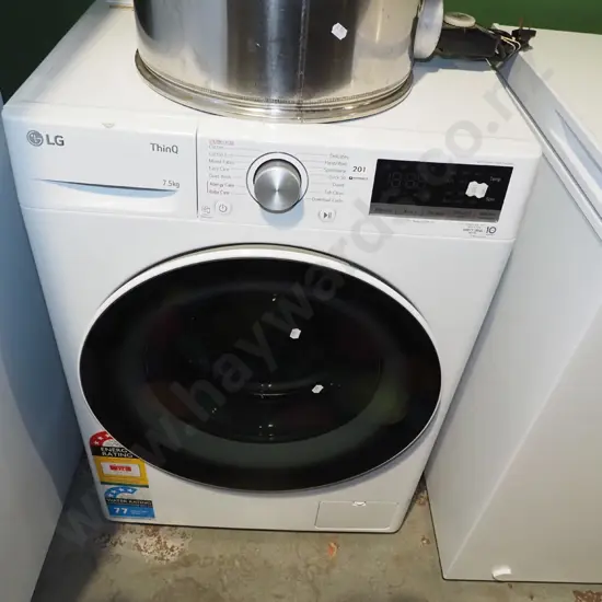 LG front load washing machine