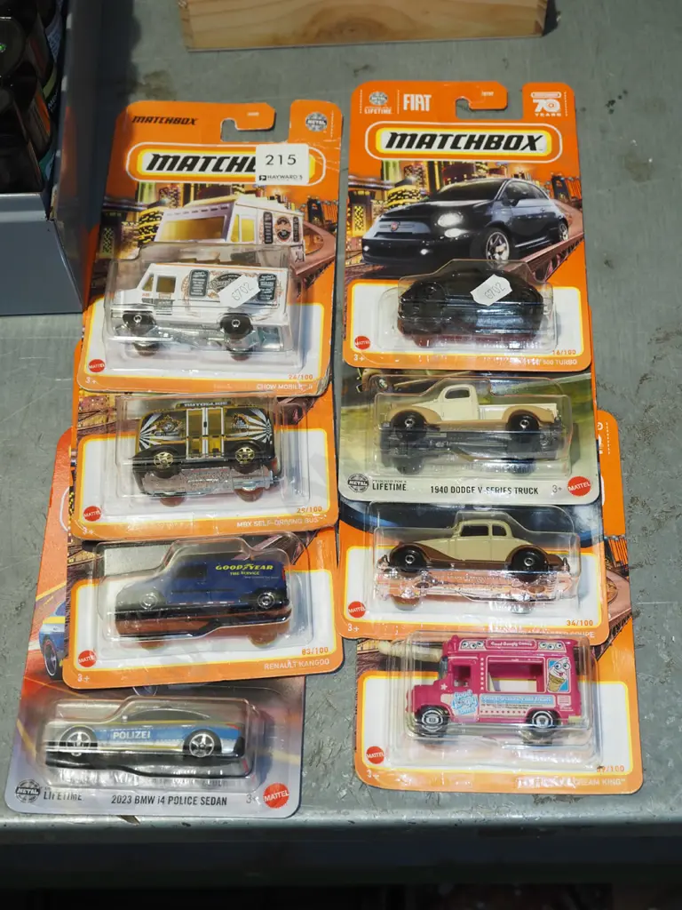 8x as new carded  Matchbox toy vehicles Image 1++