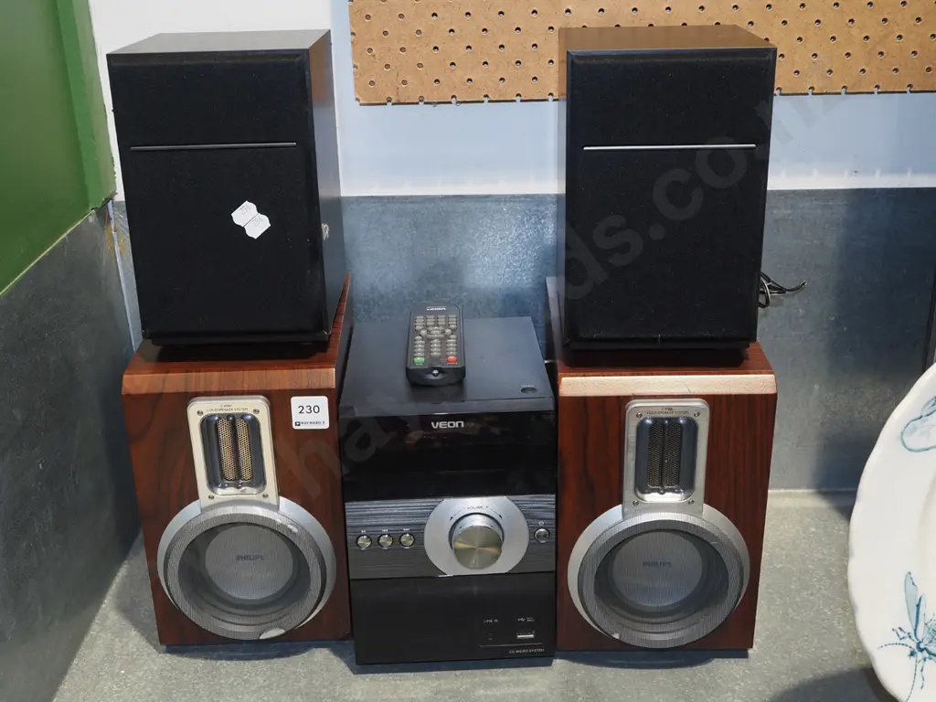 Veon midi system with additional speakers Image 1++
