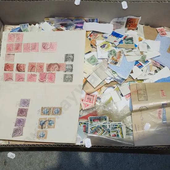 box of stamps 