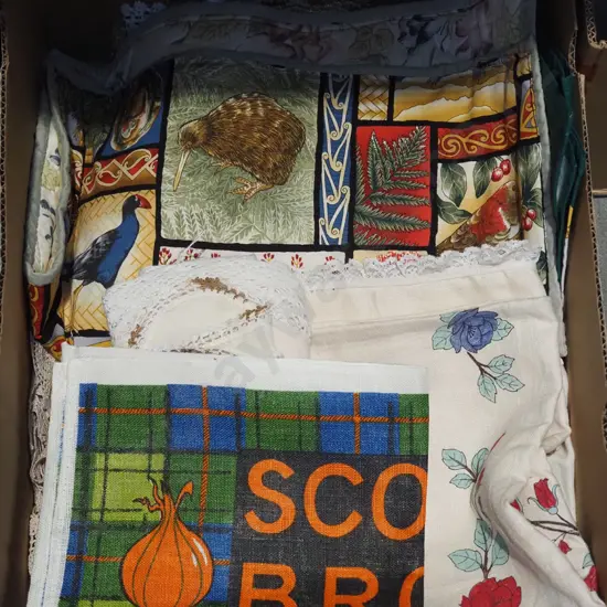 box; linens