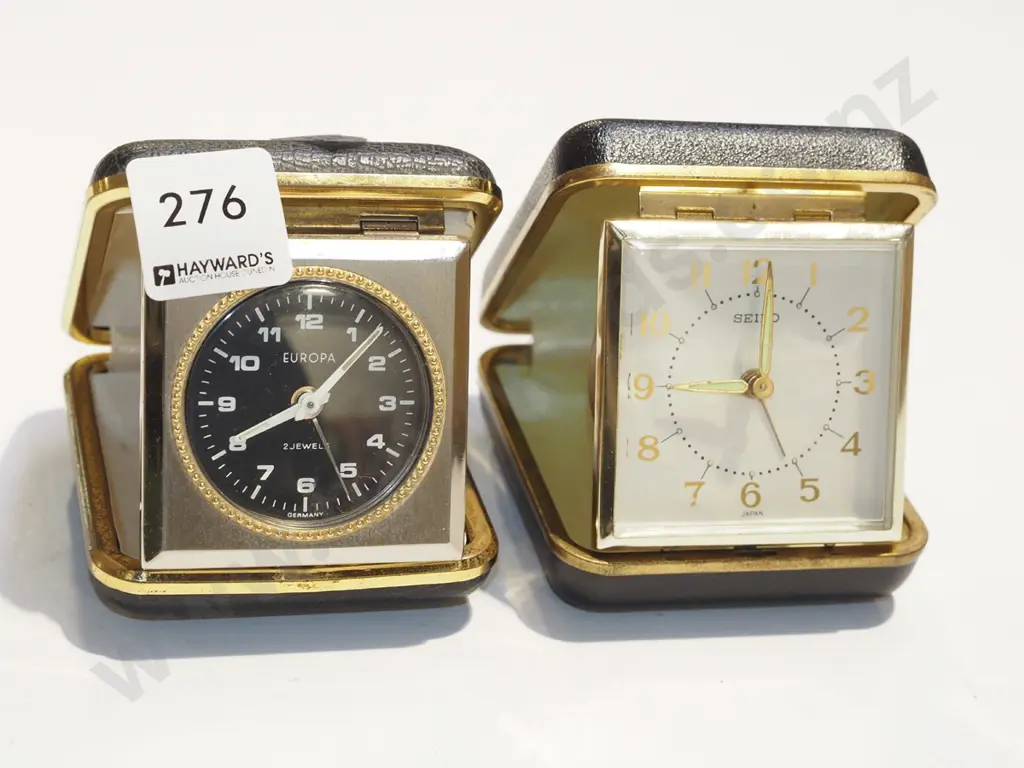 2x travel alarm clocks Image 1++