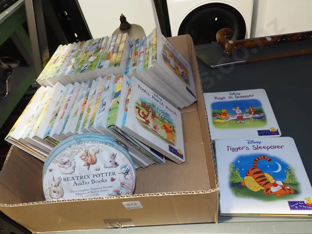 Winnie the Pooh books, Beatrix Potter audio book CDs Image 1++