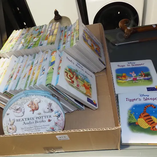Winnie the Pooh books, Beatrix Potter audio book CDs