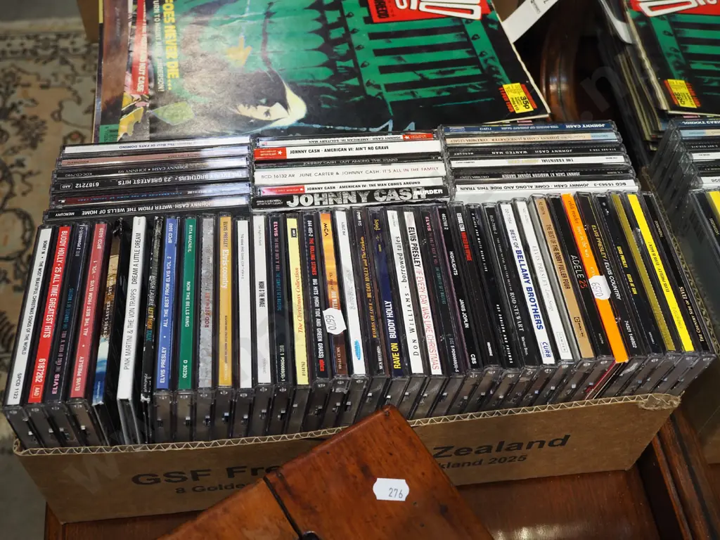 box of CDs Image 1++