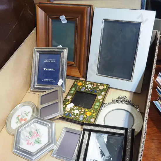 box of photo frames