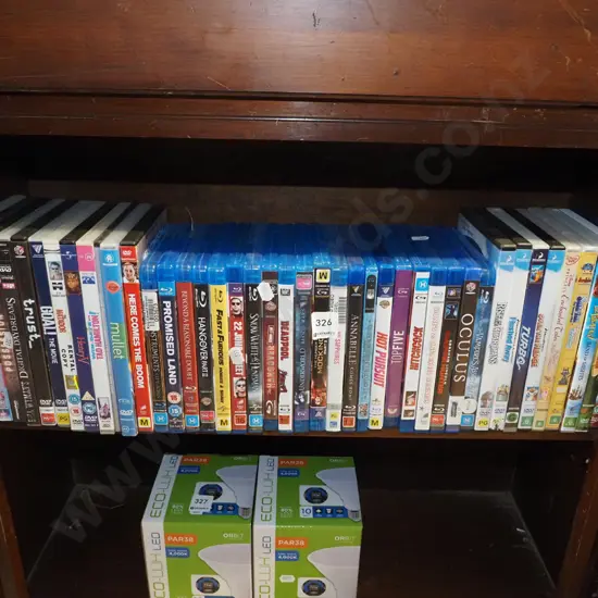 DVDs and blue rays