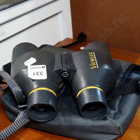 pair of Viewlux binoculars