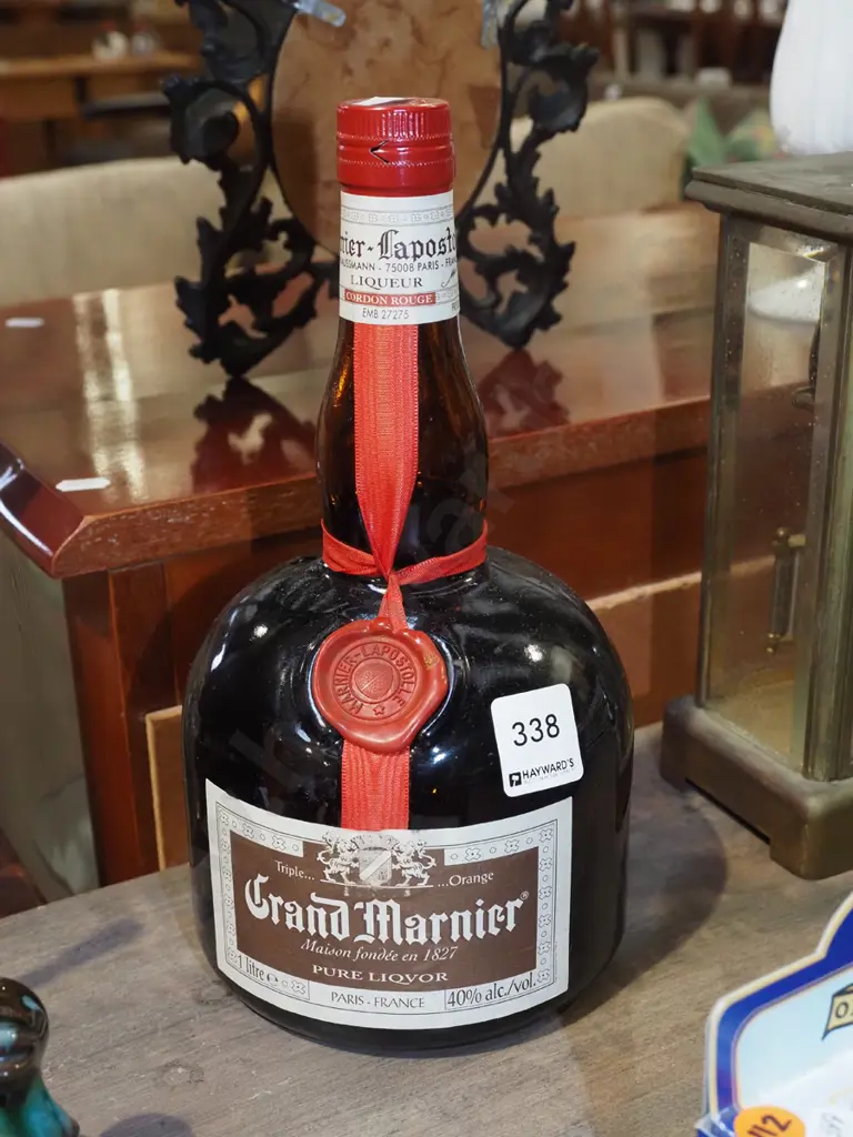 bottle of Grand Marnier 1L French liqueur Image 1++