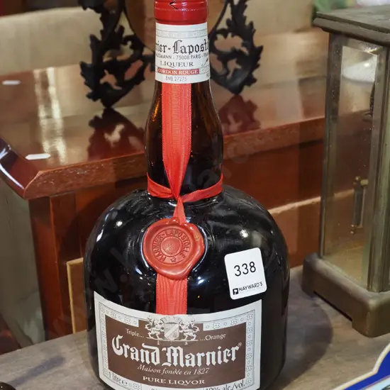 bottle of Grand Marnier 1L French liqueur