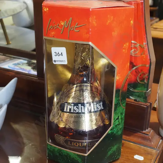 bottle of 1L Irish Mist liqueur