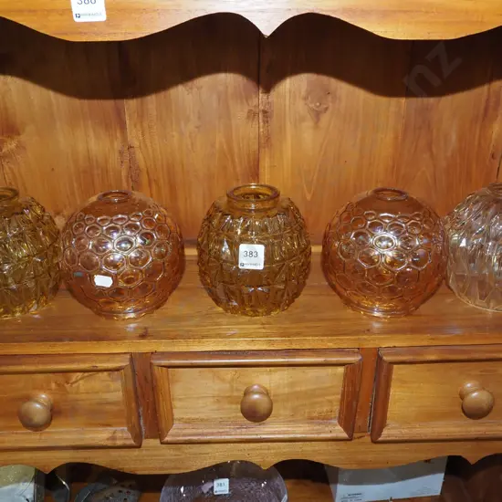 5x glass light shades
