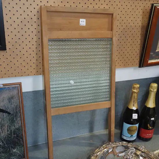 glass washboard