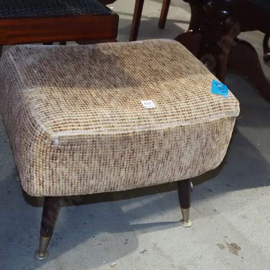 upholstered footstool