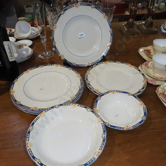 John Maddock and  Sons plates and bowls