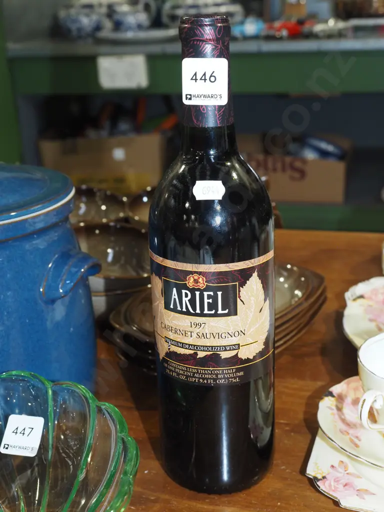 Aerial 1997 cabernet sauvignon dealcoholised wine Image 1++