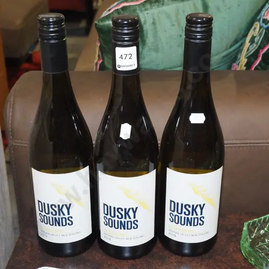 3x Dusky Sounds chardonnay 2019