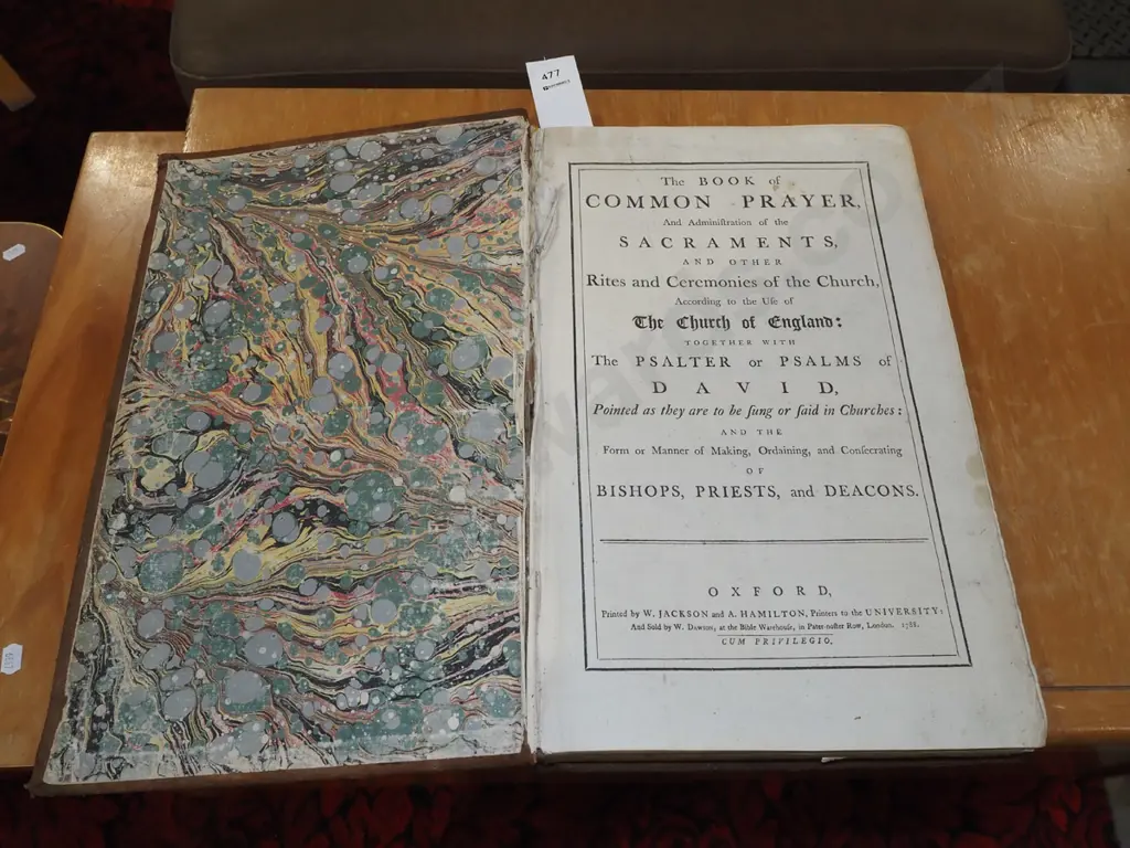 Church of England Book of Prayers and Sacraments Image 1++