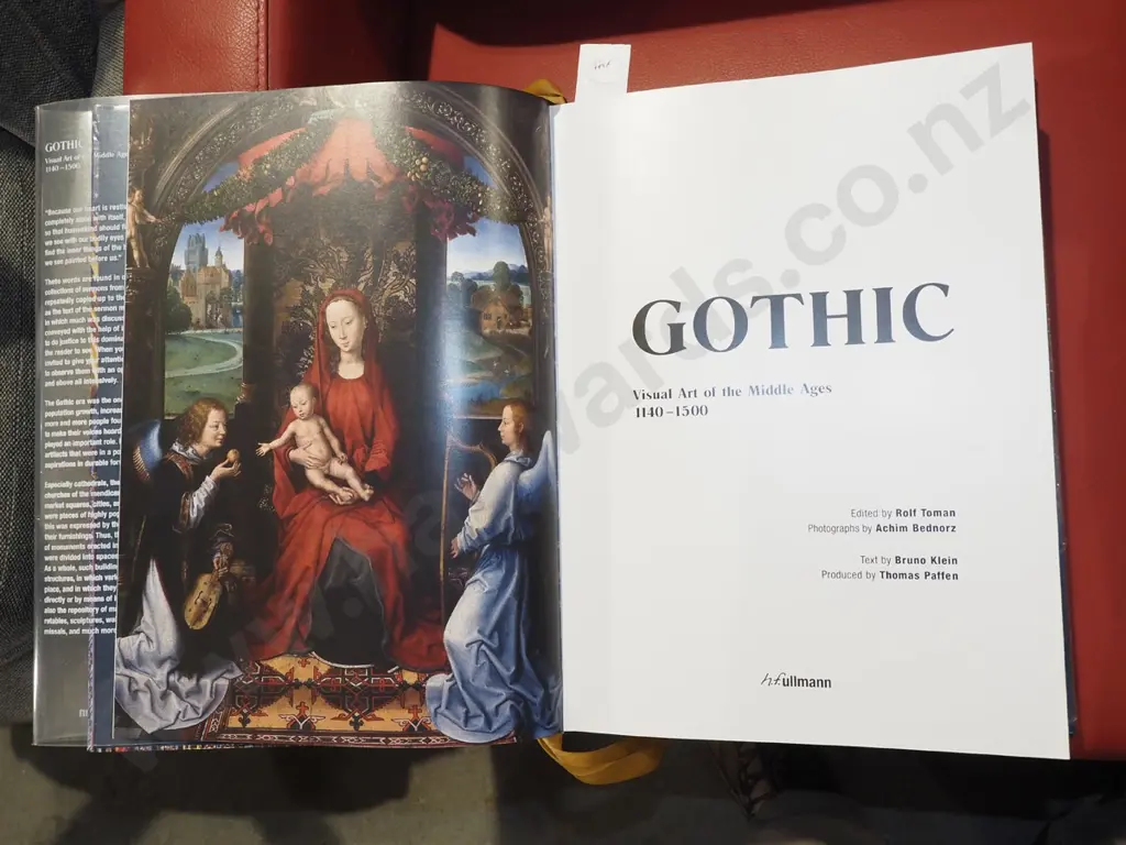 large format book about Gothic art and architecture Image 1++