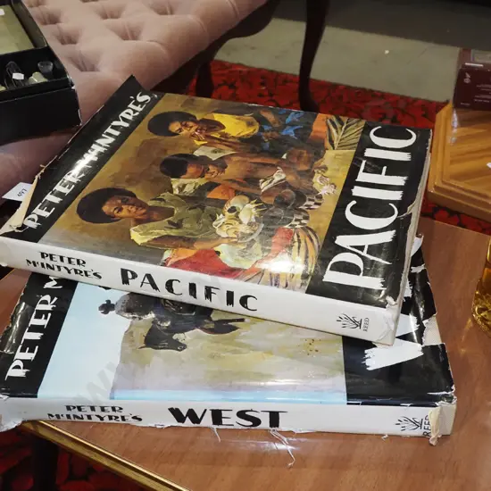 Peter McIntyre West and Pacific art books