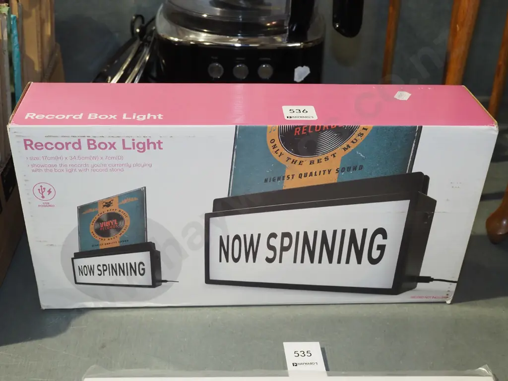 box; record box light, Image 1++