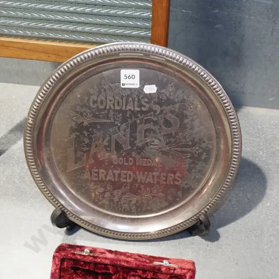 Lanes Cordial plated tray