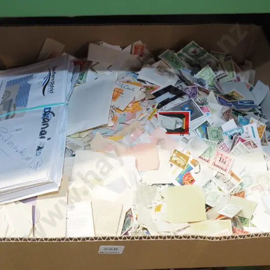 box of stamps