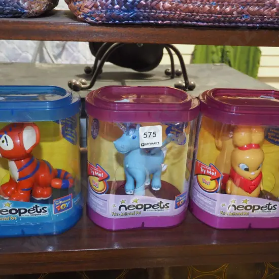 3x boxed as new Neo pets