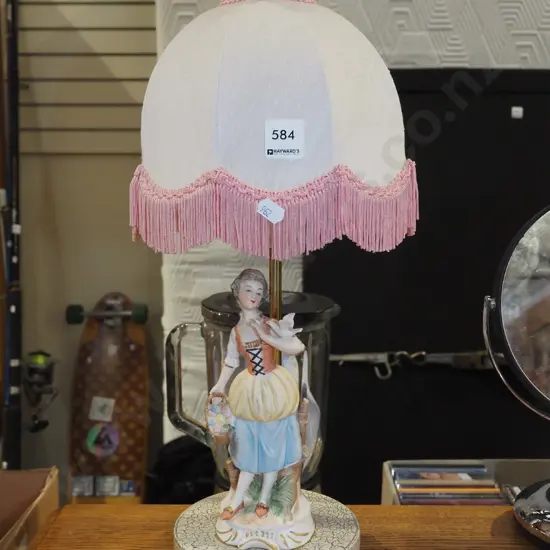 figural based table lamp 