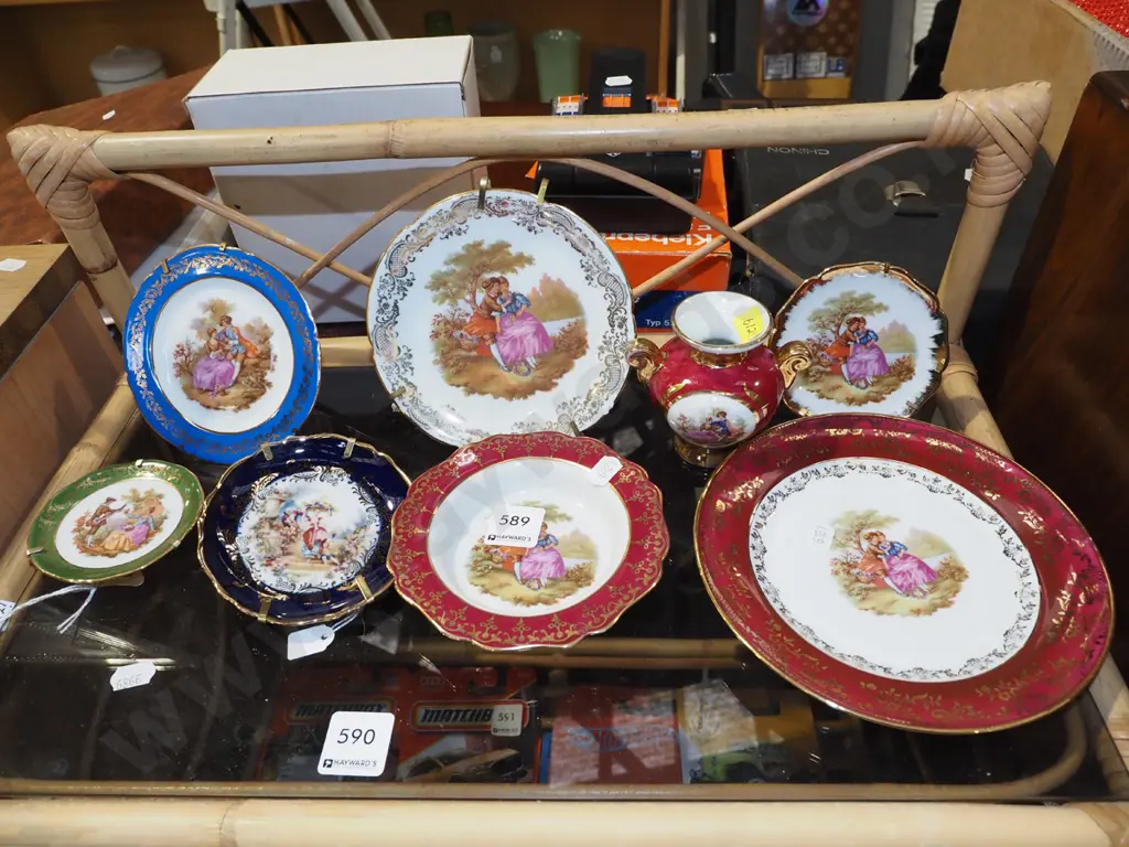 assorted Limoges pin dishes, miniatures Image 1++