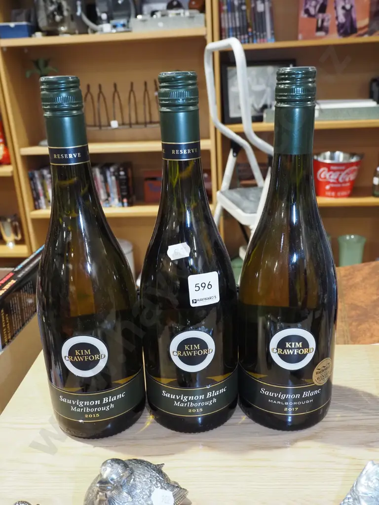 3x Kim Crawford Marlborough sauvignon blanc 2019 Image 1++