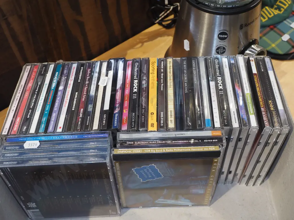 box of CDs Image 1++