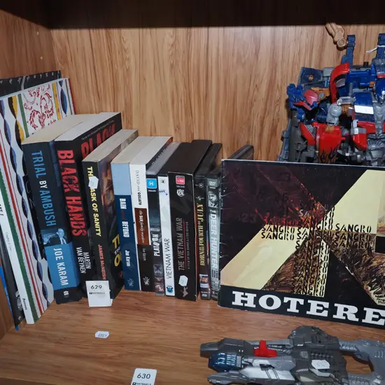 DVDs, books