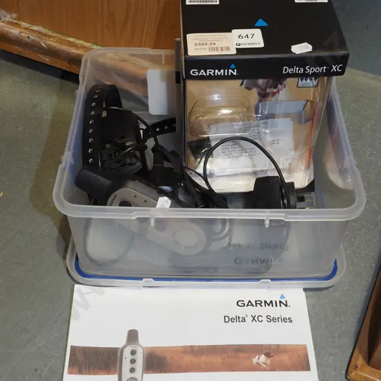 Garmin Delta XC remote dog training system
