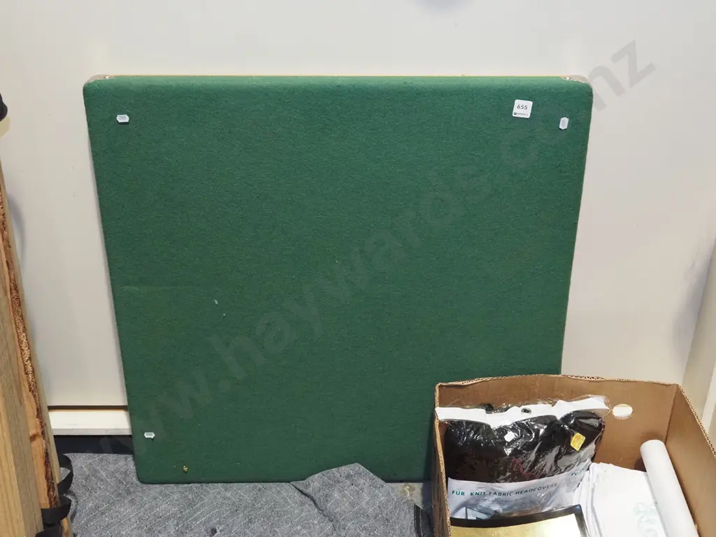 felt covered card table Image 1++