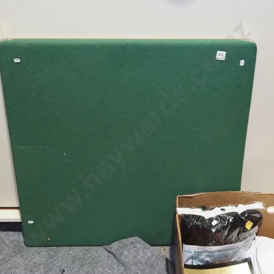 felt covered card table